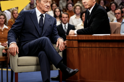 When John Wayne Put Johnny Carson in His Place — The Backstage Conversation That Changed Everything