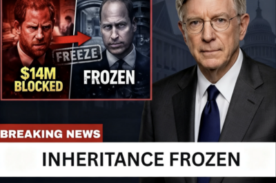 Prince William FREEZES Harry’s $14M Inheritance — Palace War Explodes