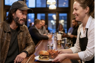 Keanu Reeves Pretends to Be Broke at His Own Bar — The Waitress’s Response Leaves Him Speechless 
