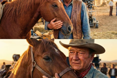 John Wayne BREAKS DOWN When His Horse Refuses to Leave Him—The Reason No One ExpectedÂ
