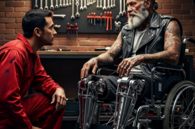The Disabled Biker Asked for a Custom Wheelchair — But The Rookie Mechanic Knew His Secrets