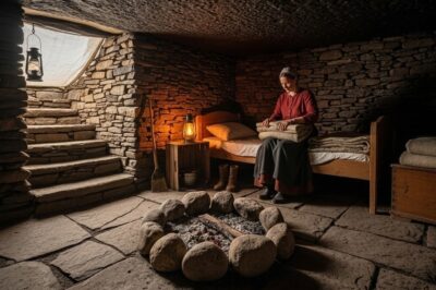 She Built Her Bedroom Inside a Cave — Then She Quietly Survived the Worst Blizzard in 95 Years