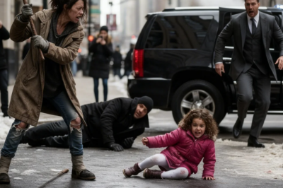 No one expected that the frail, homeless woman would be the only one daring enough to wield an iron bar to confront danger and save the mafia boss’s daughter
