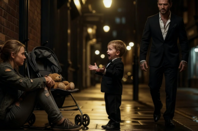 Without even glancing at the beggar on the street, the mafia boss was about to get into his car when