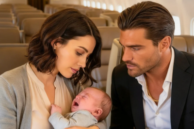 When the flight attendant was helpless in the face of the crying child, the son of a mafia boss, the girl sitting next to him calmly