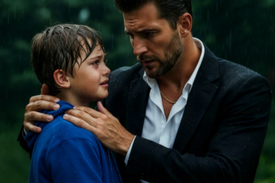 In the cold rain, the boy wept and pleaded for help at the mafia boss’s doorstep, saying his mother had been kidnapped by thugs