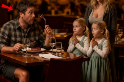 Amidst the noisy restaurant, that small question echoed like a knife in his heart. The two children were heartbreakingly polite