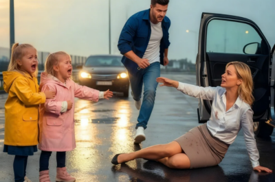 In the middle of the crowded street, a heart-wrenching cry rang out, making him stop in his tracks