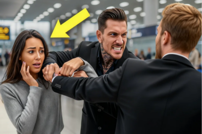 Amidst the blaring flight announcements and the curious stares of the crowd, he lunged forward in uncontrollable rage