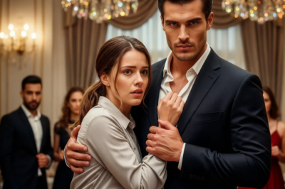 In a moment of panic, she randomly chose the nearest man to pretend to be her boyfriend